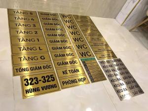 BẢNG TÊN CÔNG TY – BẢNG SỐ NHÀ